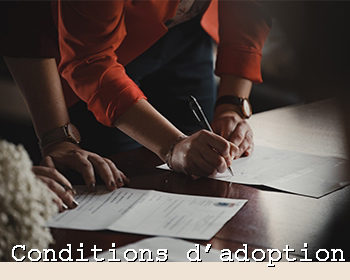 Conditions d'Adoption